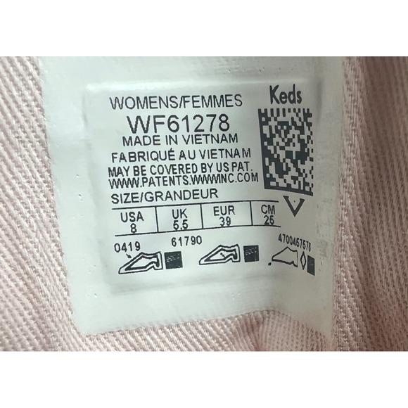 Keds Womens Size 8 Sneakers Archie Comic Book Black White Pink Shoes - Picture 6 of 6